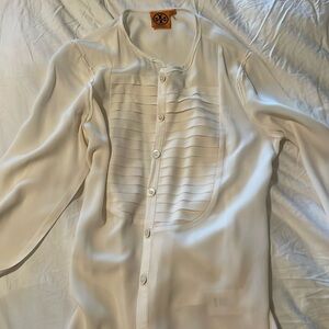 Silk Tory Burch button blouse